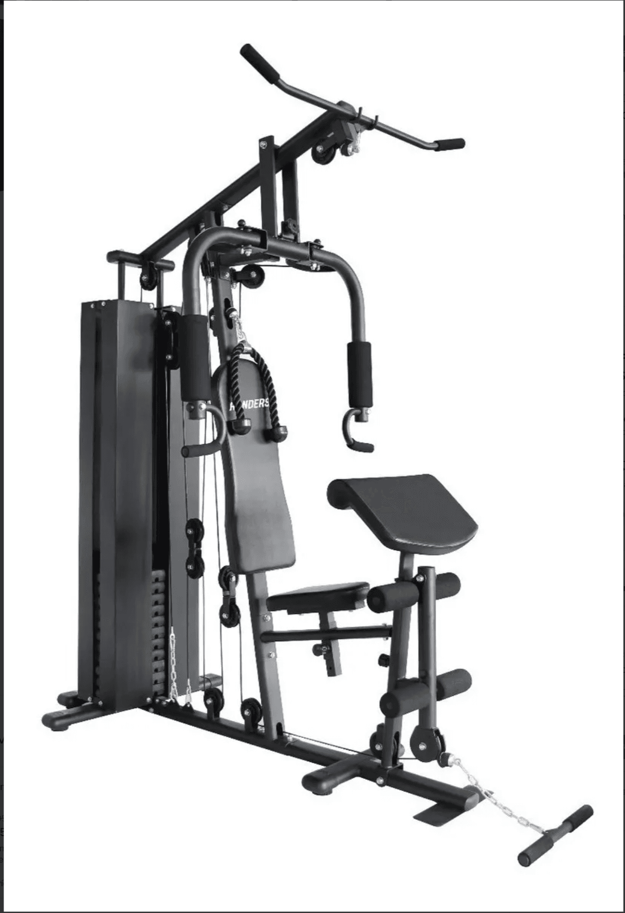 Banco de gimnasio Randers de ejemplo